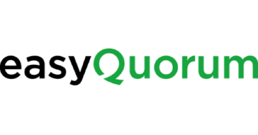 Logo EasyQorum - Vos assemblées générales en ligne